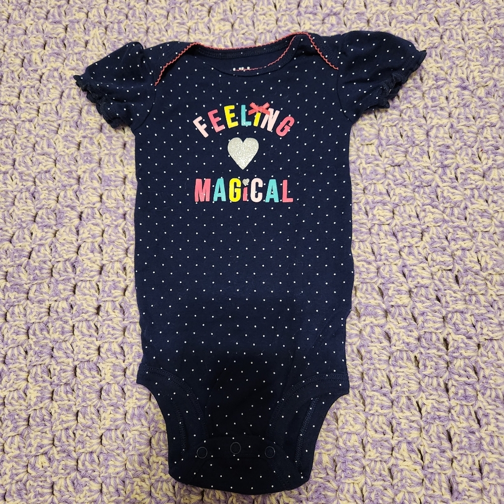🌟10/$10 - 🌟 Child of Mine 6-12 Month "Feeling Magical" Bodysuit 🌟